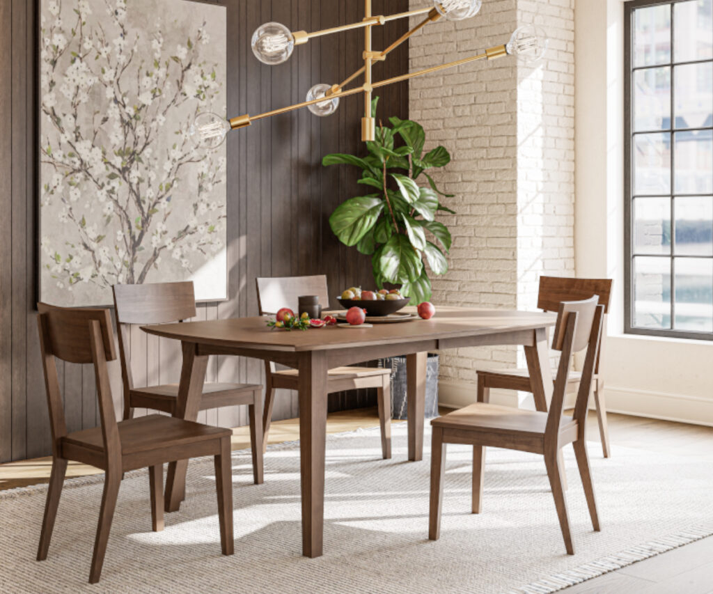 Image of showing the value of lighting in unique dining room spaces