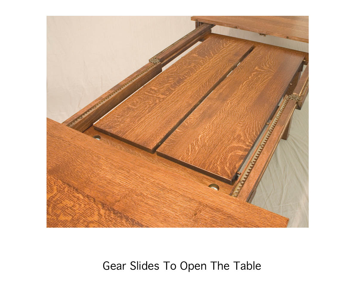 Mission Trestle Table - Image 3