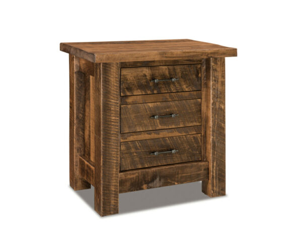 Houston 3 Drawer Nightstand
