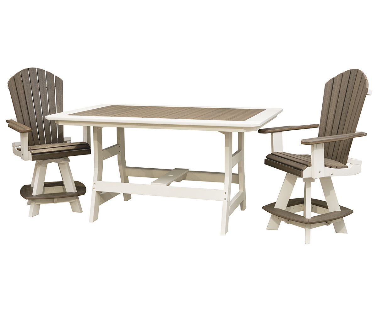 Rectangular Table with Trustle Base - Image 2