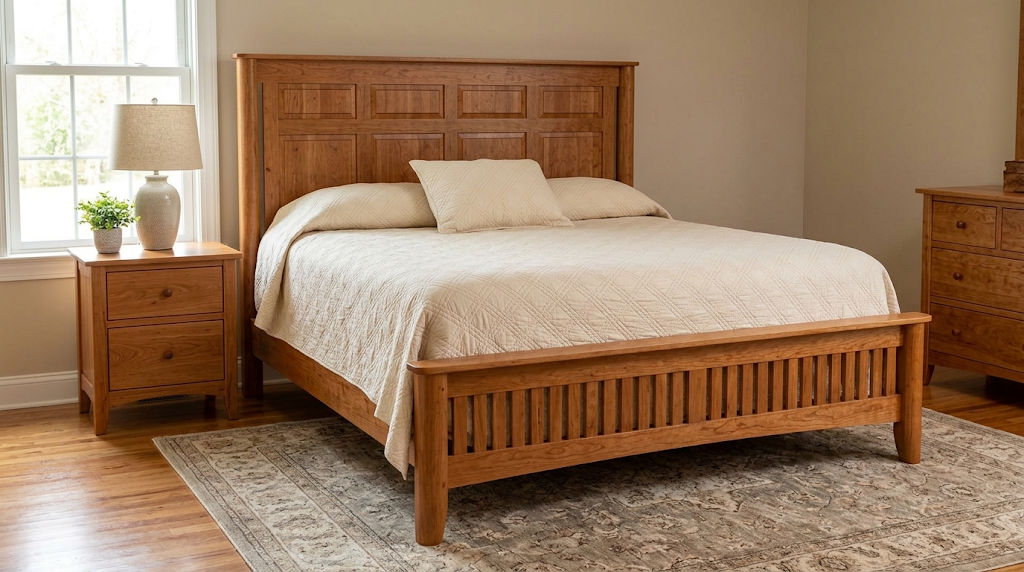 Amish Bed Frames in Tulsa: Styles, Wood Types & How to Choose